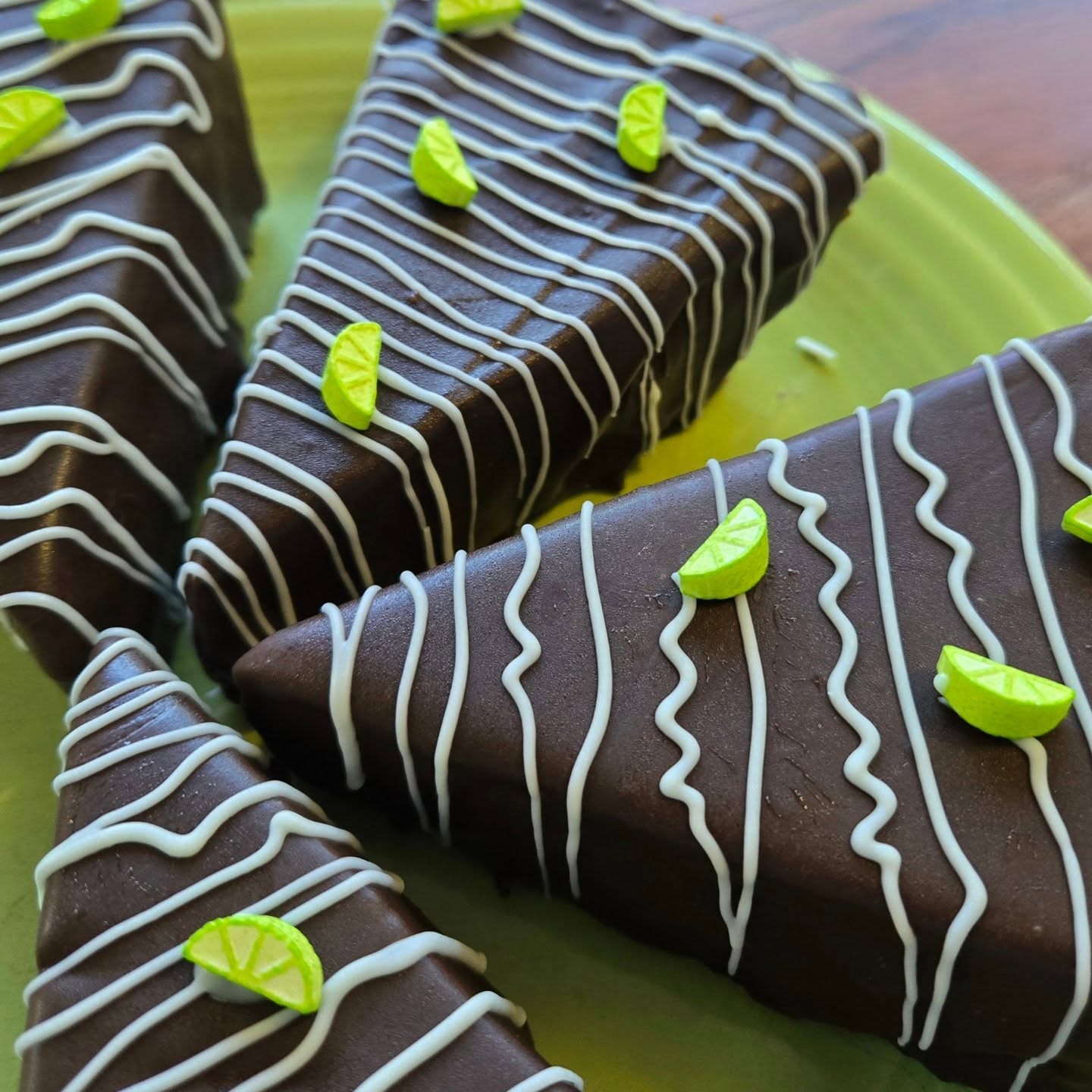 Chocolate Covered Key Lime (Slice)