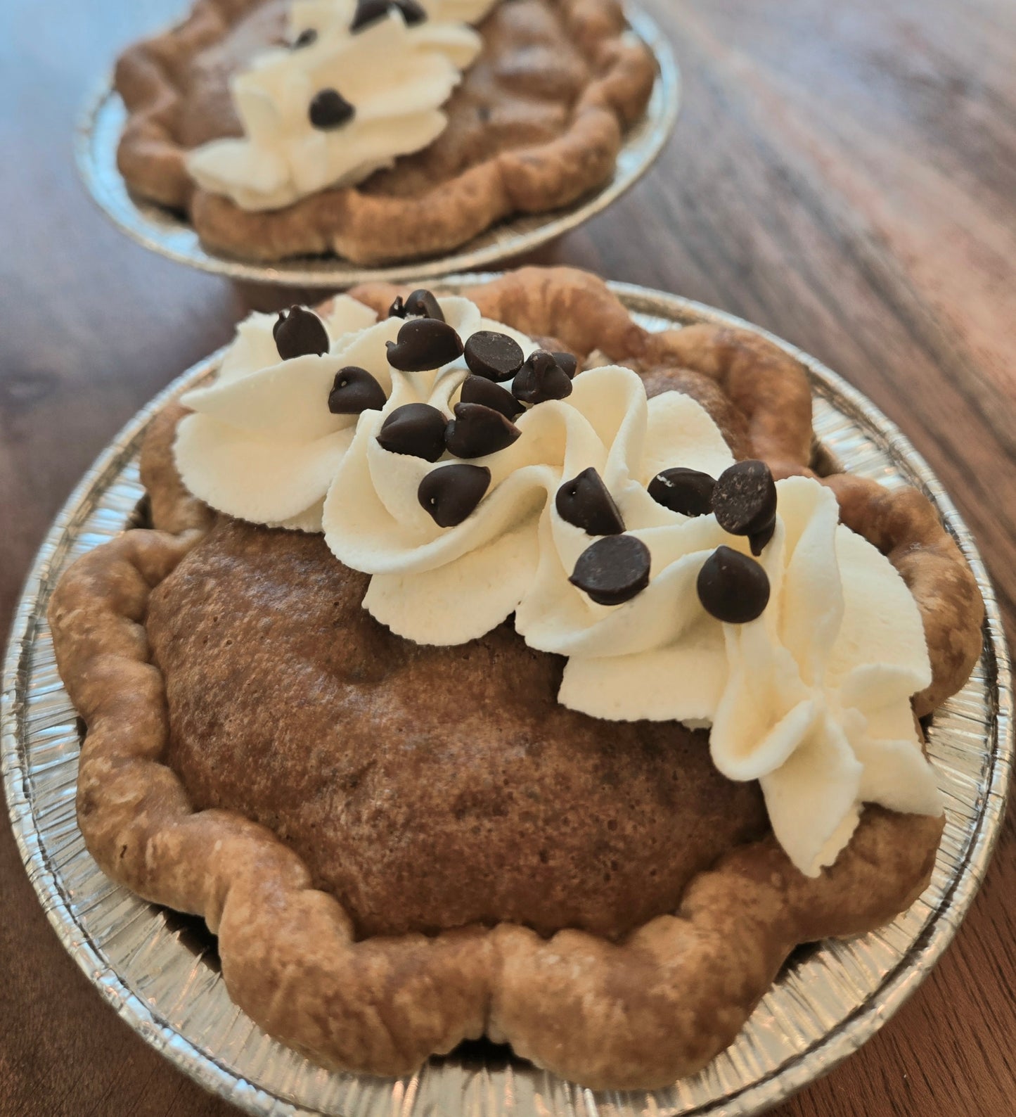 Chocolate Chip Cookie Pie