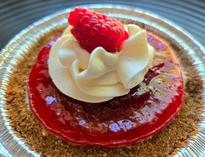 Raspberry Cheesecake Pie