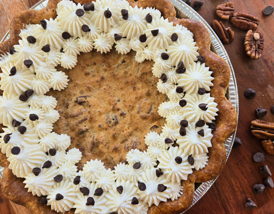 Chocolate Chip Cookie Pie